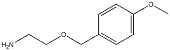 2-[(4-methoxyphenyl)methoxy]ethan-1-amine Struktur