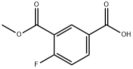 1,3-Benzenedicarboxylic acid, 4-fluoro-, 3-methyl ester Struktur