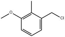 Benzene, 1-(chloromethyl)-3-methoxy-2-methyl- Struktur