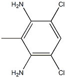 1,3-Benzenediamine,4,6-dichloro-2-methyl- Struktur