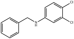 N-benzyl-3,4-dichloroaniline Struktur