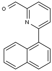 6-naphthalen-1-ylpyridine-2-carbaldehyde Struktur