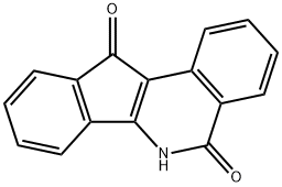 5H-indeno[1,2-c]isoquinoline-5,11(6H)-dione Struktur