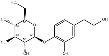 Hydroxytyrosol 4-O-glucoside Struktur