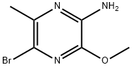 5-Bromo-3-methoxy-6-methylpyrazin-2-amine Struktur