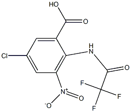 5-chloro-3-nitro-2-(2,2,2-trifluoroacetyl)aminobenzoic acid