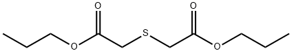 Dipropyl 2,2'-thiodiacetate Struktur