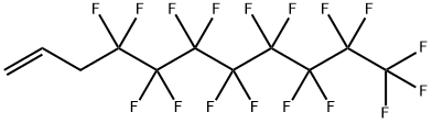 1H,1H,2H,3H,3H-Perfluoroundecene-1 Struktur