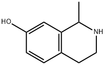 1-methyl-1,2,3,4-tetrahydroisoquinolin-7-ol Struktur