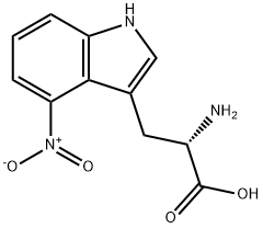 L-Tryptophan, 4-nitro- Struktur