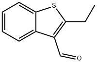 2-Ethyl-3-benzothiophenecarboxaldehyde Struktur