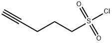 pent-4-yne-1-sulfonyl chloride Struktur