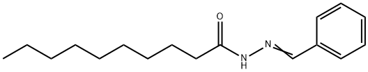 N'-BENZYLIDENEDECANOHYDRAZIDE Struktur