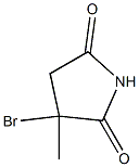 3-bromo-3-methylpyrrolidine-2,5-dione Struktur