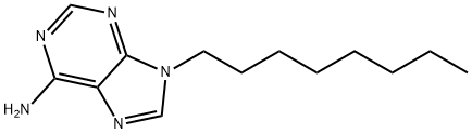 9H-Purin-6-amine, 9-octyl- Struktur