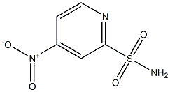 4-nitropyridine-2-sulfonamide Struktur