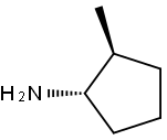 (1S,2S)-2-methylcyclopentan-1-amine Struktur