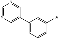 5-(3-bromophenyl)pyrimidine Struktur