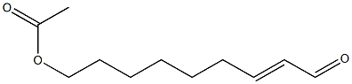 2-Nonenal, 9-(acetyloxy)-, (E)-