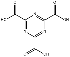 2,4,6-trimethyl-1,3,5-triazine Struktur