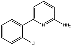 6-(2-chlorophenyl)pyridin-2-amine Struktur