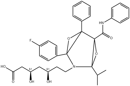 Atorvastatin Diepoxide Calcium Salt Struktur