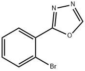 2-(2-bromophenyl)-1,3,4-oxadiazole Struktur