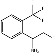 2-FLUORO-1-[2-(TRIFLUOROMETHYL)PHENYL]ETHANAMINE Struktur