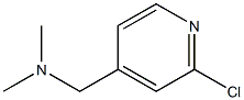 1-(2-chloropyridin-4-yl)-N,N-dimethylmethanamine Struktur