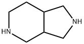 Octahydro-1H-pyrrolo[3,4-c]pyridine Struktur