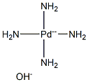 Tetraaminopalladium hydroxide Struktur