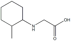 2-[(2-methylcyclohexyl)amino]acetic acid Struktur