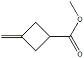 Methyl 3-methylenecyclobutanecarboxylate Struktur