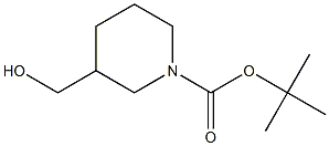 N-BOC-piperidine-3-methanol Struktur