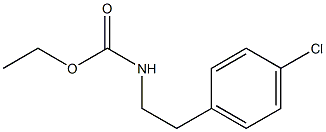 ETHYL [2-(4-CHLOROPHENYL)ETHYL]CARBAMATE Struktur