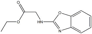 ETHYL N-1,3-BENZOXAZOL-2-YLGLYCINATE Struktur