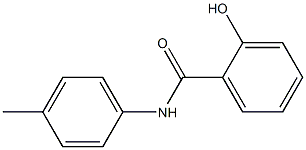 2-hydroxy-N-(4-methylphenyl)benzamide Struktur