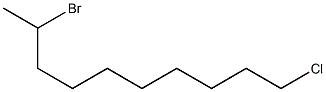 1-chloro-9-bromodecane Structure