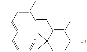 13-Z-4-Hydroxyretinal Struktur