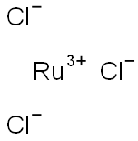 Ruthenium(III) chloride Struktur