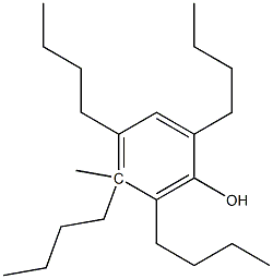 3-Methyl -6- Tetrabutyl Phenol Struktur