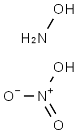 Hydroxylamine mononitrate Struktur