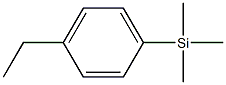 1-(TRIMETHYLSILYL)-4-ETHYLBENZENE 96% Struktur