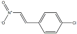 1-chloro-4-[(E)-2-nitrovinyl]benzene Struktur