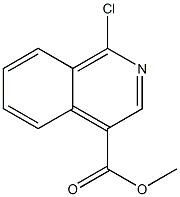 methyl 1-chloroisoquinoline-4-carboxylate Struktur