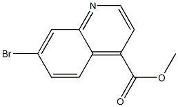 methyl 7-bromoquinoline-4-carboxylate Struktur