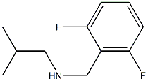 [(2,6-difluorophenyl)methyl](2-methylpropyl)amine Struktur