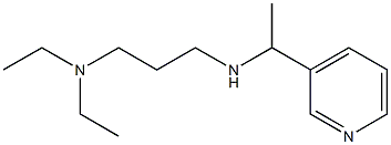 [3-(diethylamino)propyl][1-(pyridin-3-yl)ethyl]amine Struktur