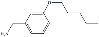 [3-(pentyloxy)phenyl]methanamine Struktur