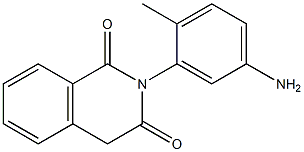 2-(5-amino-2-methylphenyl)-1,2,3,4-tetrahydroisoquinoline-1,3-dione Struktur